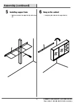 Предварительный просмотр 8 страницы Home Decorators Collection Kordite MC Assembly Instructions Manual