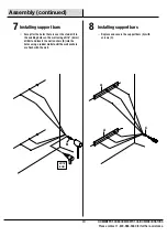 Предварительный просмотр 10 страницы Home Decorators Collection Kordite WC Assembly Instructions Manual