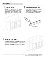 Предварительный просмотр 6 страницы Home Decorators Collection LENNOX 21037-VS61C-WT Assembly Instructions Manual