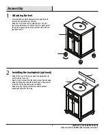 Preview for 5 page of Home Decorators Collection LMBVT2522D Use And Care Manual