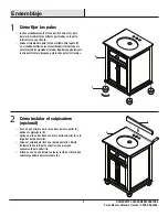 Preview for 12 page of Home Decorators Collection LMBVT2522D Use And Care Manual