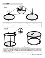 Предварительный просмотр 12 страницы Home Decorators Collection LR-C-59-1023 Use And Care Manual