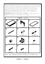 Предварительный просмотр 2 страницы Home Decorators Collection M61267T1-IV Assembly Instructions Manual