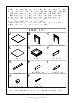 Предварительный просмотр 2 страницы Home Decorators Collection M61267T4-IV Assembly Instructions