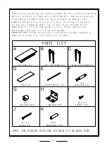 Предварительный просмотр 2 страницы Home Decorators Collection M61267X9-BL Assembly Instructions Manual