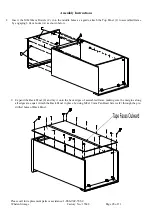 Предварительный просмотр 8 страницы Home Decorators Collection Manhattan WSHCSSU Assembly Instructions Manual