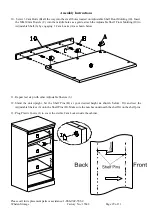 Предварительный просмотр 9 страницы Home Decorators Collection Manhattan WSHCSSU Assembly Instructions Manual