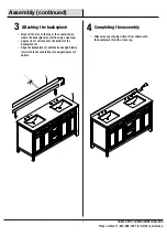 Предварительный просмотр 7 страницы Home Decorators Collection Mayfield 60 Assembly Instructions Manual