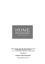 Предварительный просмотр 10 страницы Home Decorators Collection Mayfield 60 Assembly Instructions Manual