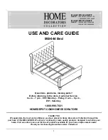 Home Decorators Collection MB-044 Use And Care Manual предпросмотр