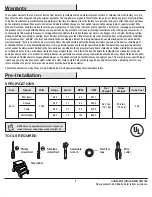 Preview for 3 page of Home Decorators Collection McFARLAND 51472 Use And Care Manual