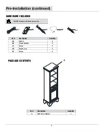 Предварительный просмотр 4 страницы Home Decorators Collection MD-L2119 Use And Care Manual