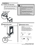 Предварительный просмотр 5 страницы Home Decorators Collection MD-L2119 Use And Care Manual