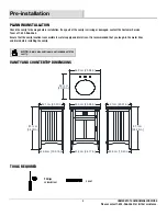 Предварительный просмотр 3 страницы Home Decorators Collection MD-V1749 Use And Care Manual