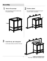 Предварительный просмотр 6 страницы Home Decorators Collection MERRYFIELD Assembly Instructions Manual