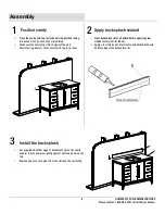 Предварительный просмотр 6 страницы Home Decorators Collection MONTEBEII 19046-VS49-WT Assembly Instructions Manual