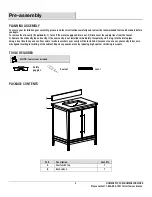 Предварительный просмотр 5 страницы Home Decorators Collection MONTEBELL 19046-VS31-WT Assembly Instructions Manual