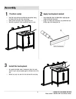 Предварительный просмотр 6 страницы Home Decorators Collection MONTEBELL 19046-VS31-WT Assembly Instructions Manual