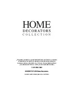 Preview for 18 page of Home Decorators Collection MOORPARK MPBNVT4922 Use And Care Manual