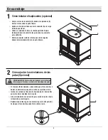 Предварительный просмотр 11 страницы Home Decorators Collection MPBNVT3122 Use And Care Manual