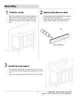 Предварительный просмотр 6 страницы Home Decorators Collection NOVA 21038-VS43EW-ST Assembly Instructions Manual