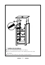 Предварительный просмотр 8 страницы Home Decorators Collection Oxford BF-20429 Assembly Instructions Manual