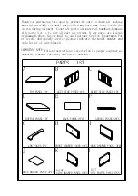 Предварительный просмотр 2 страницы Home Decorators Collection OXFORD BF-22419 Assembly Instructions Manual