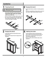 Предварительный просмотр 4 страницы Home Decorators Collection RCGRW2830 Use And Care Manual