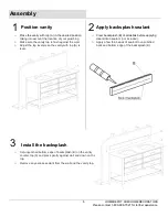 Предварительный просмотр 6 страницы Home Decorators Collection ROCCO 20126-VS61EW-CBG Assembly Instructions Manual