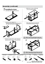 Предварительный просмотр 11 страницы Home Decorators Collection ROYCE 1004489662 Use And Care Manual