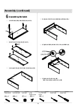 Предварительный просмотр 10 страницы Home Decorators Collection ROYCE 1004489687 Use And Care Manual