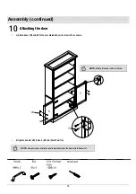 Предварительный просмотр 14 страницы Home Decorators Collection ROYCE 1004489687 Use And Care Manual