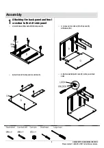 Предварительный просмотр 5 страницы Home Decorators Collection ROYCE SK19051Ar2-PW-1 Use And Care Manual