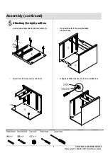 Предварительный просмотр 9 страницы Home Decorators Collection ROYCE SK19051Ar2-PW-1 Use And Care Manual