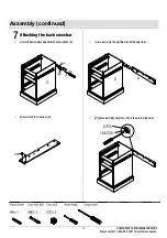 Предварительный просмотр 11 страницы Home Decorators Collection ROYCE SK19051Ar2-PW-1 Use And Care Manual