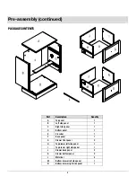 Предварительный просмотр 4 страницы Home Decorators Collection ROYCE SK19051Dr1-PW Use And Care Manual