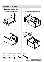 Предварительный просмотр 7 страницы Home Decorators Collection ROYCE SK19051Dr1-PW Use And Care Manual