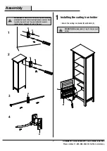 Preview for 7 page of Home Decorators Collection Sassy LC Assembly Instructions Manual