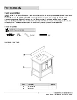 Предварительный просмотр 5 страницы Home Decorators Collection SHERWAY 19061-VS31-AG Assembly Instructions Manual