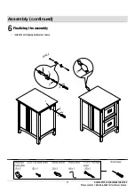 Предварительный просмотр 11 страницы Home Decorators Collection SK18506-MO Use And Care Manual