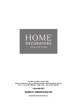 Preview for 19 page of Home Decorators Collection SK19321A-R-1 Use And Care Manual