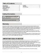 Preview for 2 page of Home Decorators Collection SLGV3022DL Use And Care Manual