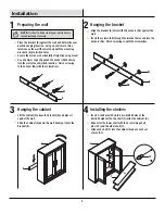 Предварительный просмотр 4 страницы Home Decorators Collection SLGW2628 Use And Care Manual