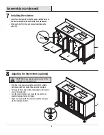 Предварительный просмотр 6 страницы Home Decorators Collection SRBVT6122D Use And Care Manual