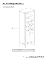 Предварительный просмотр 6 страницы Home Decorators Collection STURGESS 19111-LT23-DG Assembly Instructions Manual