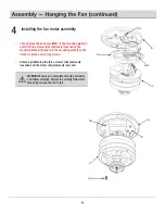 Preview for 10 page of Home Decorators Collection SW19110 BN Use And Care Manual