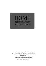 Предварительный просмотр 9 страницы Home Decorators Collection TERRYN TJ-TNV3120WH Assembly Instructions Manual