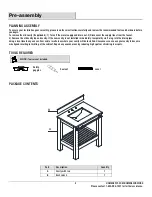 Предварительный просмотр 5 страницы Home Decorators Collection THORNABY 19091-VS31-LW Assembly Instructions Manual