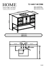 Home Decorators Collection TJ-0401V4822BR Installation Manual предпросмотр