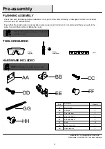 Предварительный просмотр 4 страницы Home Decorators Collection TJ-FTV7222BLU Assembly Instructions Manual